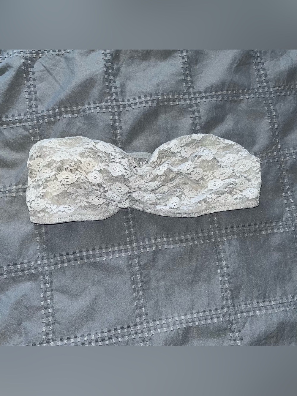 Victoria's Secret PINK lace bandeau bra